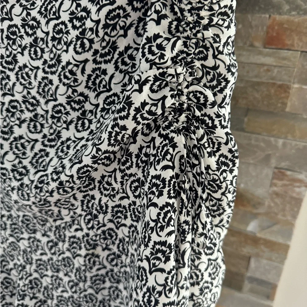 A.L.C. Farrow Silk Mini Skirt Flounce - Picture 2 of 5